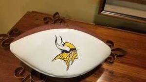 lot 41 image: Daunte Culpepper Autograped Vikings Football