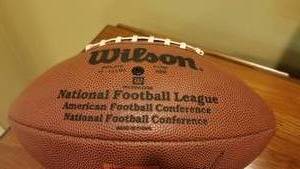 lot 43 image: Michael Vick Autographed Football