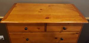 lot 12 image: Rustic Contemporary 6 Drawer Dresser by Pottery Barn Kids