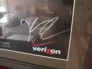 lot 60 image: Jonas Brothers Autographed Tour Poster
