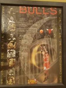 lot 51 image: Chicago Bulls Champion Poster