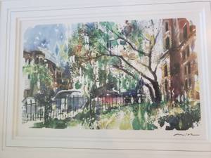 lot 78 image: Professionally Framed Print