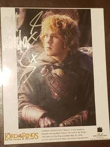 lot 139 image: Dominic Monagan Merry Autograph