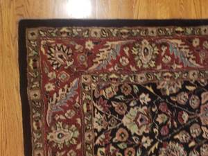 lot 37 image: Woven Wool Rug by KAS 5.6 x8.6