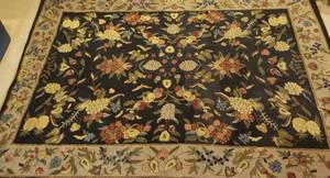 lot 34 image: Woven Wool Rug by KAS 8x11