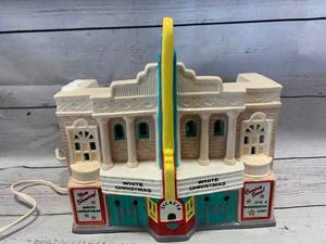 lot 19 image: Dept. 56 Original Snow Village 1989 Paramount Theater Platter