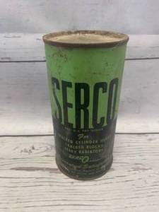 lot 32 image: 1950s Serco Cracked Radiator Fluid Full