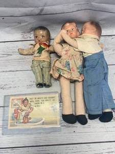 lot 38 image: Vintage Dolls & Black Americana