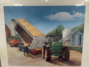 lot 46 image: Signed & Numbered Big Iron VII Artwork approx 20 x 25