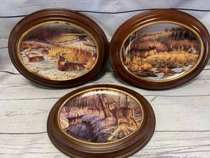 lot 55 image: Lot of 3 Greg Alexander Limited Edition Collector Platter 11