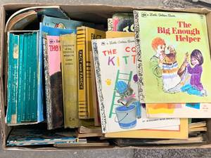 lot 66 image: Large Box of Vintage Books