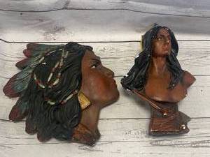 lot 86 image: Antique Native American Artwork approx 10 Tall