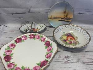 lot 90 image: Noritake, Meito Hand Painted, Lefton, & Royal Alberto China