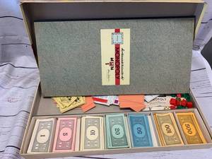 lot 101 image: 1946 Monopoly Board Game