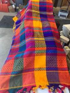 lot 106 image: Beautiful Central American Colored Blanket