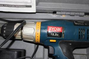 lot 82 image: Ryobi 18V Cordless Drill