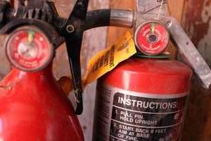 lot 217 image: 5 Fire Extinquishers