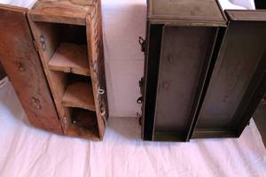 lot 105 image: Vintage Toolbox and Welding Rod Case