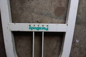 lot 50 image: Heavy Duty Metal Parabody Wheelbarrow Base