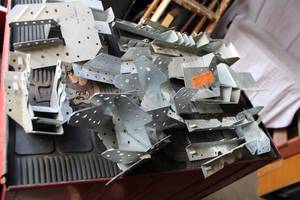 lot 113 image: Box of Joist Hangers