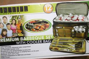 lot 208 image: New BBQ Set & Outdoor Items