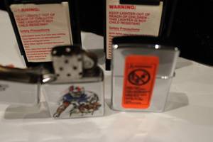 lot 26 image: 2 Zippo Sports Lighters