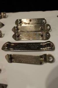 lot 191 image: Variety of Vintage Bottle Openers