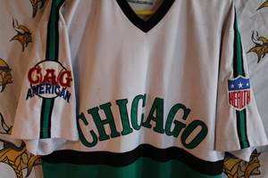 lot 150 image: Official NLBM Chicago Jersey