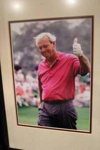 lot 6 image: Jack Nicklaus & Arnold Palmer Framed Photos
