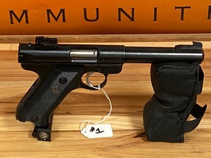 lot 1 image: Ruger Mark-II Target Semi-Auto Ta...