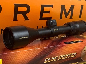 lot 39 image: Nikon Slug Hunter 3-9x40 Matte Blac...