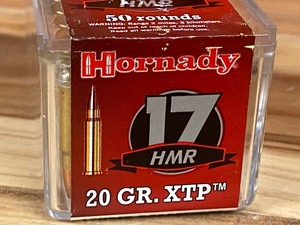 lot 130 image: (1) 50-Round Box Of Hornady .17-HMR...