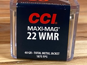 lot 140 image: (1) 50-Round Box Of CCI Maxi-Mag .2...