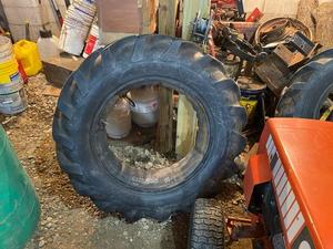 Pair of 11.2-24 Tractor Tires