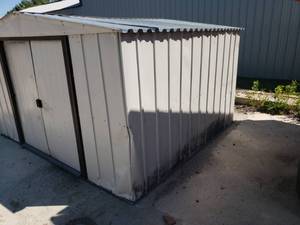 Tin Storage Garden Shed
