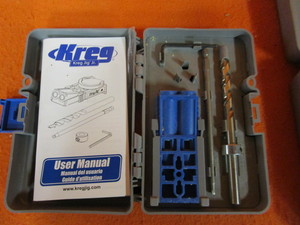 Kreg Drill Fixture & Rockler Drum Sanders
