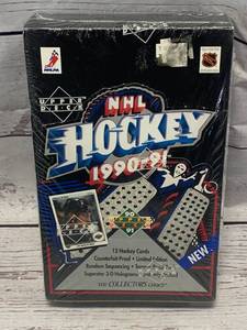 1990-1991 Upper Deck Hockey Cards Sealed Box