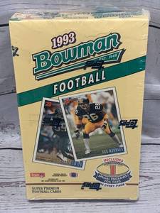 1993 Bowman Football Sealed Box