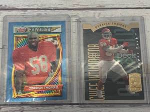 1993 Derrick Thomas Refractor Card & All Pro