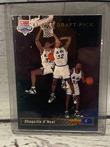 Shaquille Shaq ONeal #1 Draft Pick Card