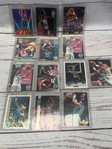 Lot of 13 Alonzo Mourning Vintage Cards