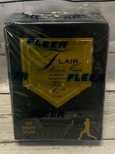1993 Fleer Premier Edition BB Cards Sealed