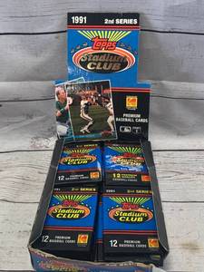 1991 Topps Stadium Club Series 2 Box