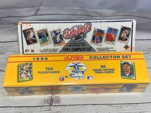 1990 & 1991 Upper Deck Compete Sets Sealed