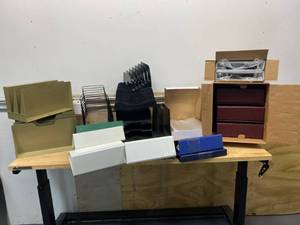 Various Office Related Items.  Files systems, 3 Ring Binders