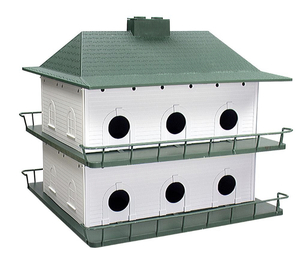 HEATH Plastic 12-Room Purple Martin House