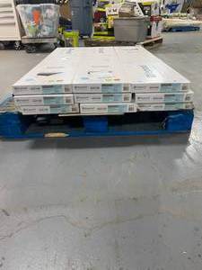 LIFEPROOF Lot of 9 boxes.  Metropolitan Oak Multi-Width x 47.6 in. L Luxury Vinyl Plank Flooring (19.53 sq. ft.  case)