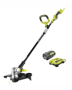 RYOBI 40-Volt Lithium-Ion Cordless String TrimmerEdger - 2.6 Ah Battery and Charger Included