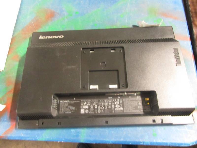 lot 49 image: Lenovo 20 in LCD Monitor no stand