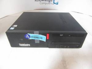 lot 4 image: Lenovo ThinkCentre M910s&nbspINTEL(R) CORE(TM) I5-7500 CPU  3.40GHZ 8GB RAM 128 GB HD 